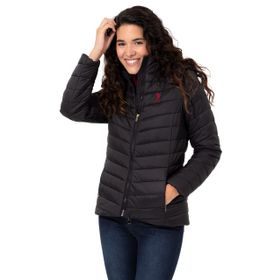U.S. Polo Assn. 50253400 Siyah Sentetik Kadın Mont