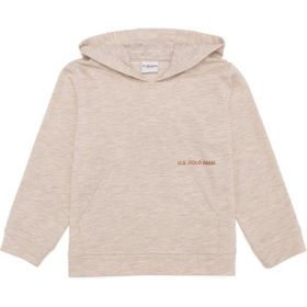 U.S. Polo Assn. 50253797-VR156 Bej Melanj Kız Çocuk Sweatshirt