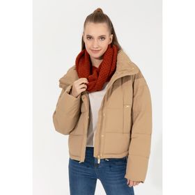 U.S. Polo Assn. 50254231-VR015 Camel Kadın Mont