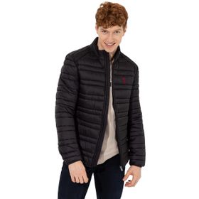 U.S. Polo Assn. 50255013 Siyah Sentetik Erkek Mont