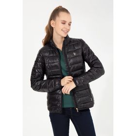 U.S. Polo Assn. 50255858-VR046 Siyah Kadın Mont