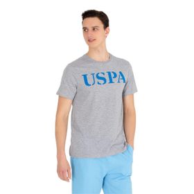U.S. Polo Assn. 50262976-VR086 Gri Melanj Erkek T-shirt