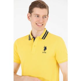 U.S. Polo Assn. 50263001-VR094 Koyu Sarı Erkek T-shirt