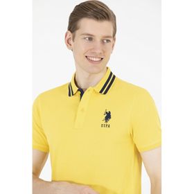 U.S. Polo Assn. 50263001-VR094 Koyu Sarı Erkek T-shirt