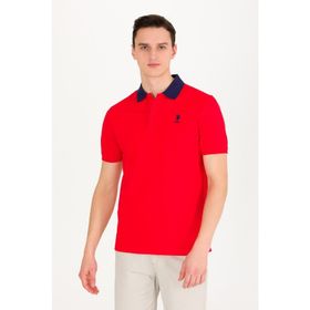 U.S. Polo Assn. 50264895-VR030 Kırmızı Erkek T-shirt