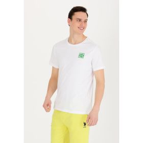 U.S. Polo Assn. 50264977-VR013 Beyaz Erkek T-shirt