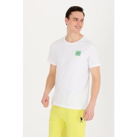 U.S. Polo Assn. 50264977-VR013 Beyaz Erkek T-shirt