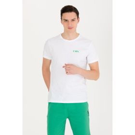 U.S. Polo Assn. 50264978-VR013 Beyaz Erkek T-shirt