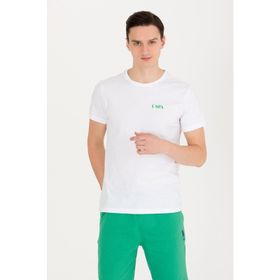U.S. Polo Assn. 50264978-VR013 Beyaz Erkek T-shirt
