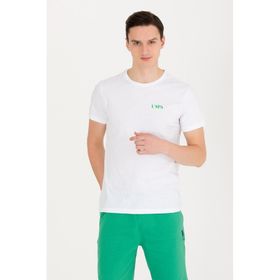 U.S. Polo Assn. 50264978-VR013 Beyaz Erkek T-shirt