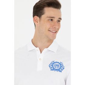 U.S. Polo Assn. 50264982-VR013 Erkek Beyaz T-shirt
