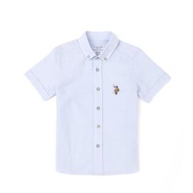 U.S. Polo Assn. 50284019-VR003 Açık Mavi Erkek Çocuk Gömlek
