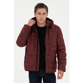 U.S. Polo Assn. 50292895-VR014 Bordo Erkek Mont