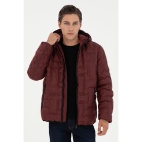U.S. Polo Assn. 50292895-VR014 Bordo Erkek Mont