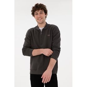 U.S. Polo Assn. 50293380-VR006 Antrasit Erkek Sweatshirt