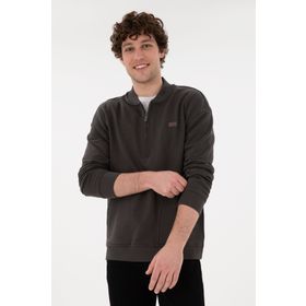 U.S. Polo Assn. 50293380-VR006 Antrasit Erkek Sweatshirt