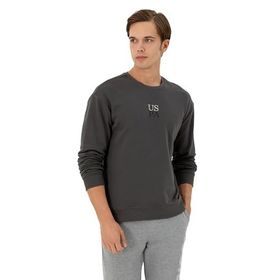 U.S. Polo Assn. 50293420-VR006 Antrasit Erkek Sweatshirt