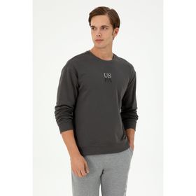 U.S. Polo Assn. 50293420-VR006 Antrasit Erkek Sweatshirt