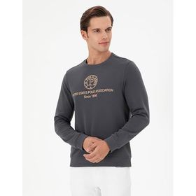 U.S. Polo Assn. 50293424-VR006 Antrasit Erkek Sweatshirt