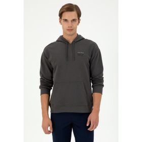 U.S. Polo Assn. 50293442-VR006 Antrasit Erkek Sweatshirt