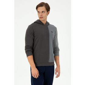 U.S. Polo Assn. 50293451-VR006 Antrasit Erkek Sweatshirt
