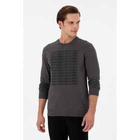 U.S. Polo Assn. 50293461-VR006 Antrasit Erkek Sweatshirt