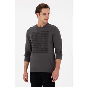 U.S. Polo Assn. 50293461-VR006 Antrasit Erkek Sweatshirt