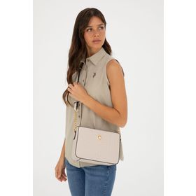 U.S. Polo Assn. 50293651-VR001 Açık Gri Kadın Çapraz Çanta