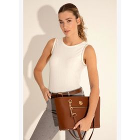 U.S. Polo Assn. 50293654-VR099 Taba Kadın Kol Çantası