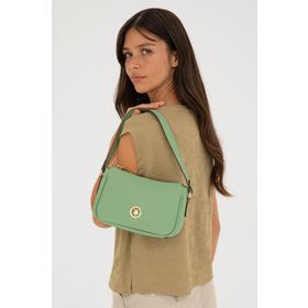 U.S. Polo Assn. 50293659-VR054 Yeşil Kadın Kol Çantası