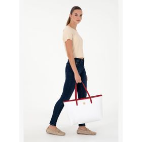 U.S. Polo Assn. 50293660-VR013 Beyaz Kadın Omuz Çantası