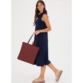 U.S. Polo Assn. 50293675-VR014 Bordo Kadın Omuz Çantası