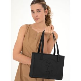 U.S. Polo Assn. 50293686-VR046 Siyah Kadın Kol Çantası