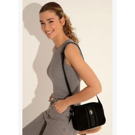 U.S. Polo Assn. 50293689-VR046 Siyah Kadın Çapraz Çanta