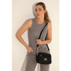 U.S. Polo Assn. 50293690-VR046 Siyah Kadın Çapraz Çanta