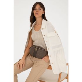 U.S. Polo Assn. 50293693-VR029 Kahverengi Kadın Bel Çantası