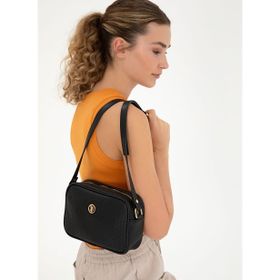 U.S. Polo Assn. 50293694-VR046 Siyah Kadın Çapraz Çanta