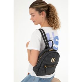 U.S. Polo Assn. 50293700-VR046 Siyah Kadın Sırt Çantası
