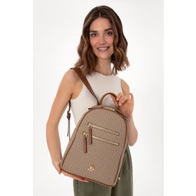 U.S. Polo Assn. 50293701-VR011 Bej Kadın Sırt Çantası
