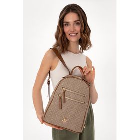 U.S. Polo Assn. 50293701-VR011 Bej Kadın Sırt Çantası