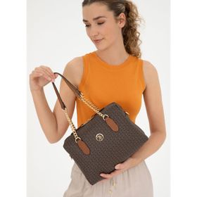 U.S. Polo Assn. 50293703-VR029 Kahverengi Kadın Omuz Çantası