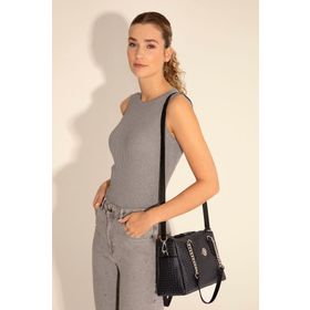 U.S. Polo Assn. 50293703-VR046 Siyah Kadın Omuz Çantası