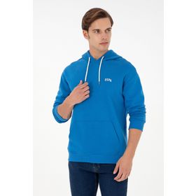 U.S. Polo Assn. 50295148-VR077 Kobalt Erkek Sweatshirt