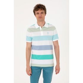 U.S. Polo Assn. 50299945-VR007 Aqua Erkek T-shirt