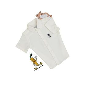U.S. Polo Assn. 50300743-VR013 Beyaz Örme Erkek Çocuk Gömlek
