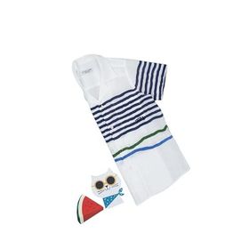 U.S. Polo Assn. 50306574-VR013 Beyaz Kısa Kollu Comfort Erkek Çocuk Gömlek