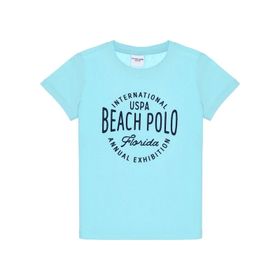 U.S. Polo Assn. 50307129-VR007 Aqua Erkek Çocuk T-shirt