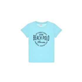 U.S. Polo Assn. 50307129-VR007 Aqua Erkek Çocuk T-shirt