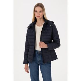 U.S. Polo Assn. 50307935-VR033 Lacivert Kadın Mont