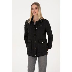 U.S. Polo Assn. 50307939-VR046 Siyah-128 Kadın Mont